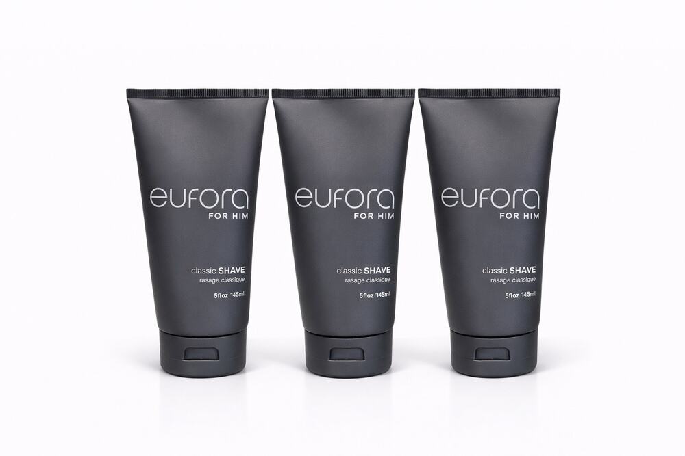 Eufora For Him Classic Shave Cream 5oz 148ml Light Hold Low Shine